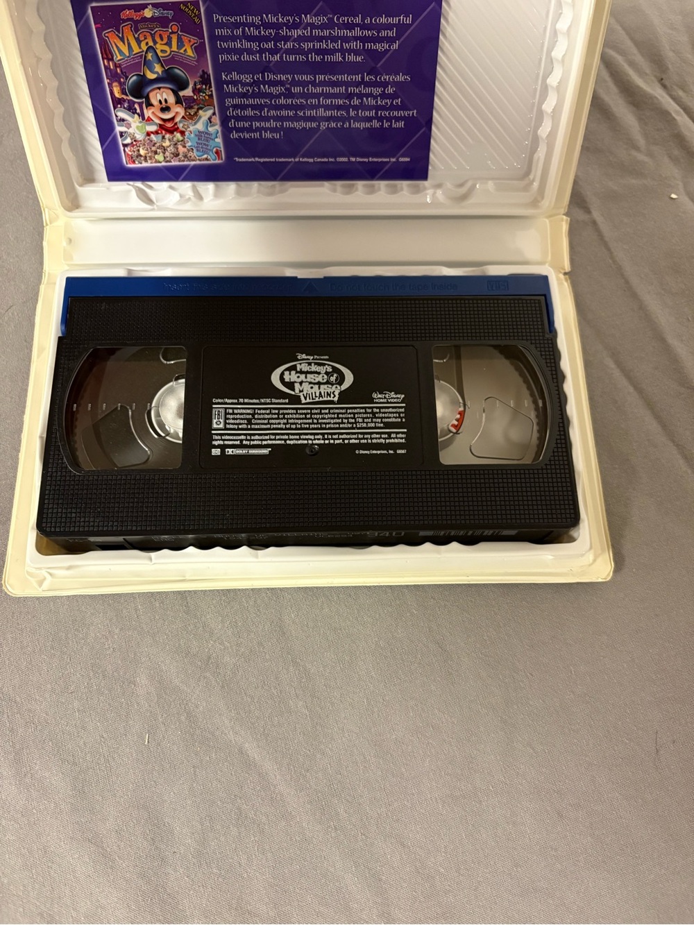 Disney Mickey's House of Mouse Villains VHS - Picture 3 of 3